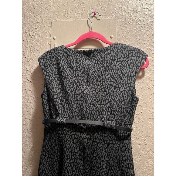 Calvin Klein Grey & Black Leopard Dress Size 6 Woman’s - Picture 11 of 11